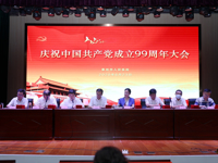 重温入党誓词  表彰先进模范  结对挂钩帮扶