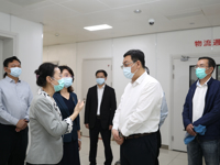 市委书记朱立凡专题调研我院省级区域医疗中心建设工作